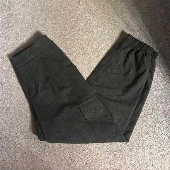 Size 6 A New Day Charcoal Trousers Cargo Joggers Y2k Dress Up Or Down - Picture 2 of 6